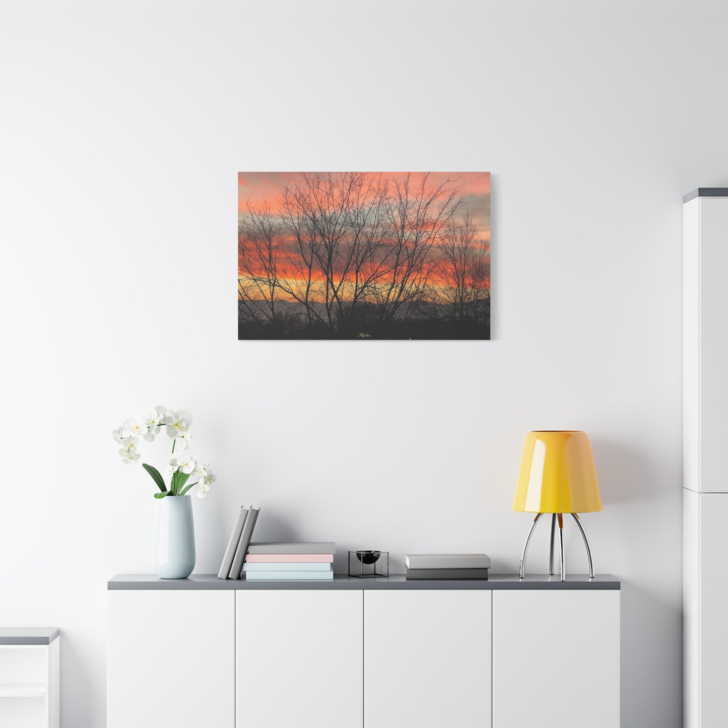 Painted Sunset · Idaho · Fine Art Canvas