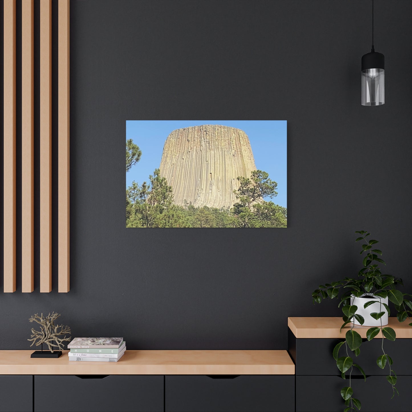 Devils Tower Wyoming Canvas Wall Art