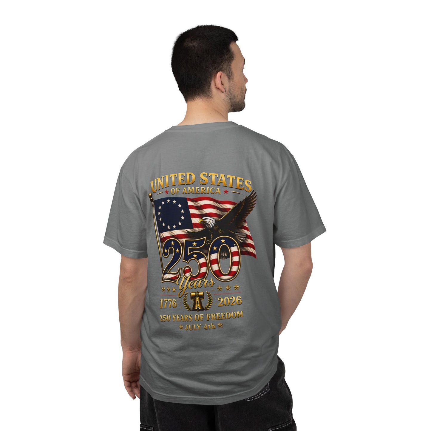 Limited Edition · USA 250th Anniversary T-Shirt by Marlis · Comfort Colors 1717