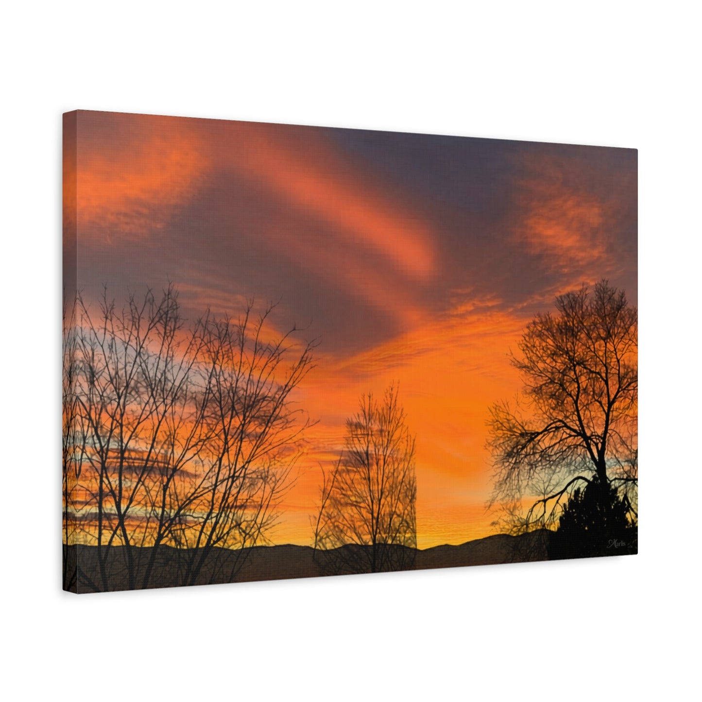 Afterglow Idaho Canvas Wall Art