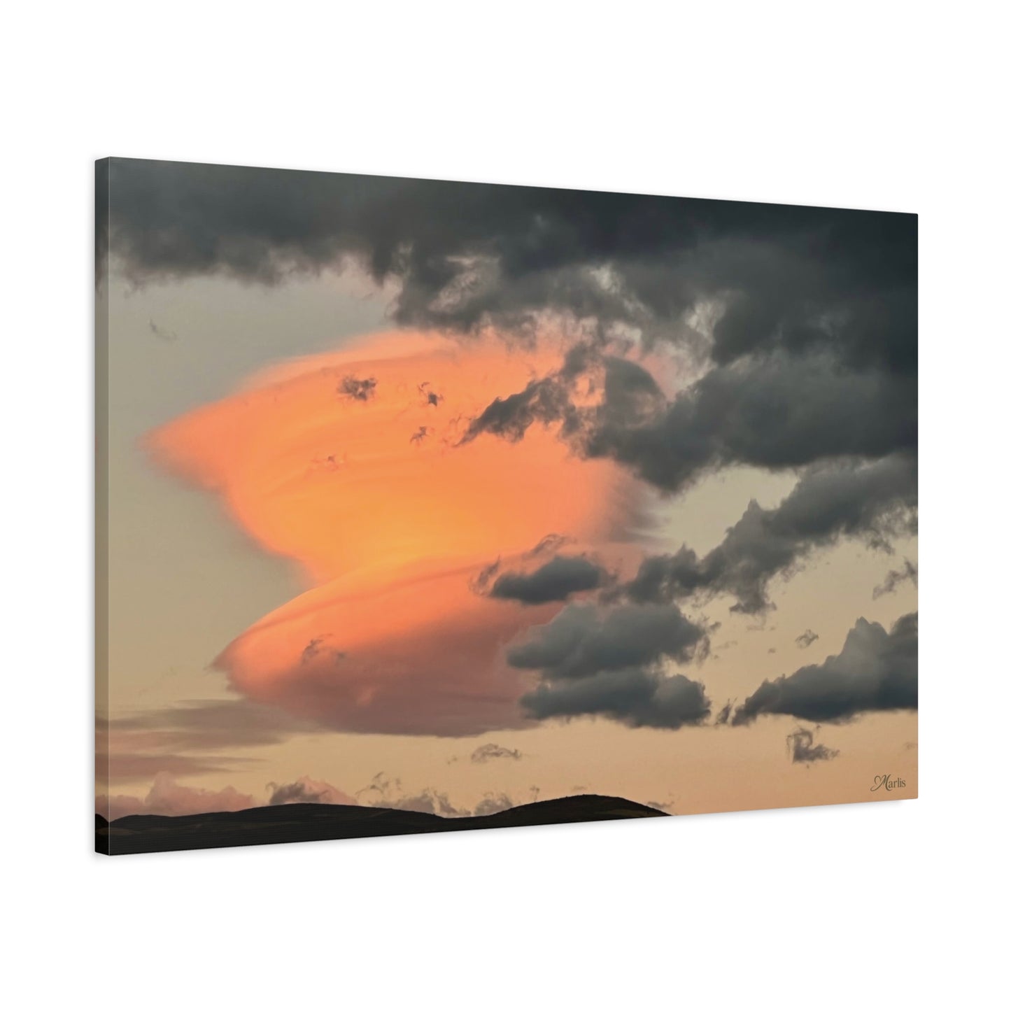 Fire Cloud Idaho Canvas Wall Art