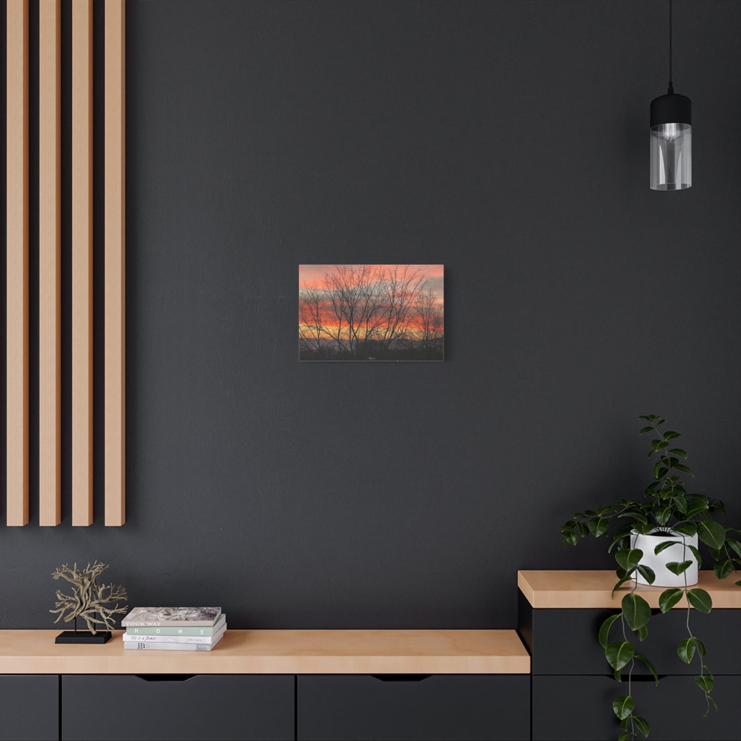 Painted Sunset · Idaho · Fine Art Canvas