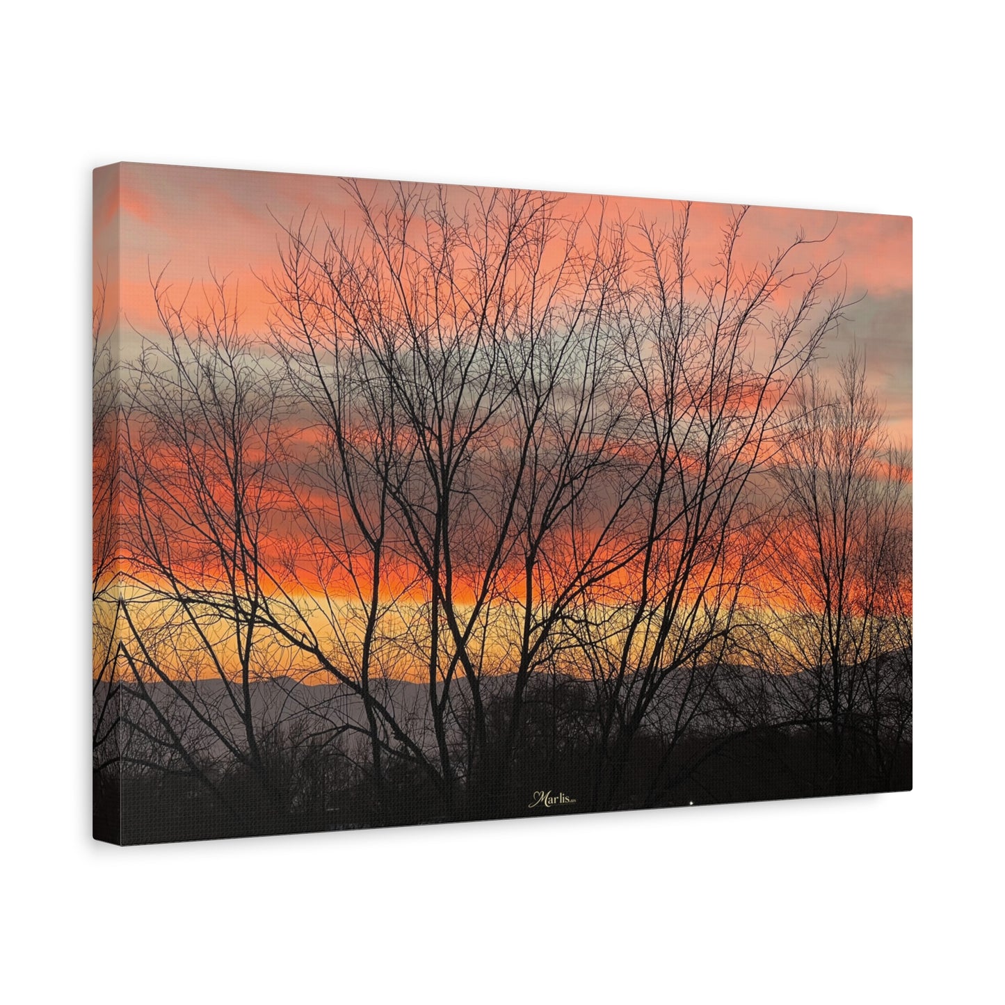 Painted Sunset · Idaho · Fine Art Canvas