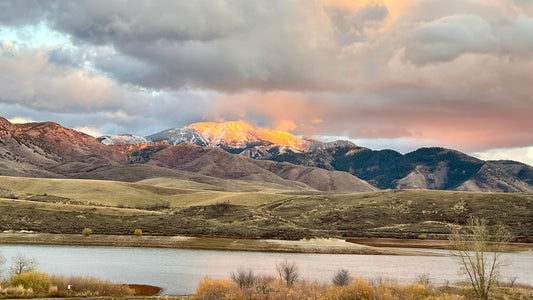 Fire on the Mountain · Idaho · Fine Art Canvas