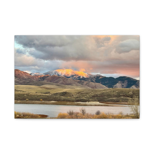 Fire on the Mountain · Idaho · Fine Art Canvas