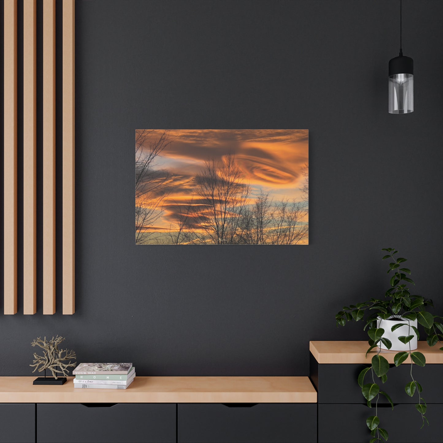 Quiet Inferno · Idaho · Fine Art Canvas