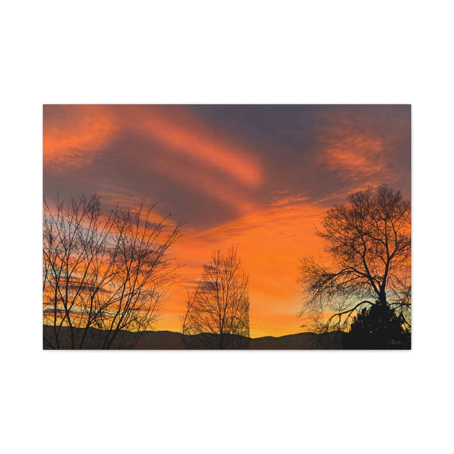 Afterglow Idaho Canvas Wall Art