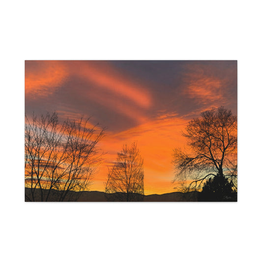 Afterglow • Idaho • Canvas Wall Art
