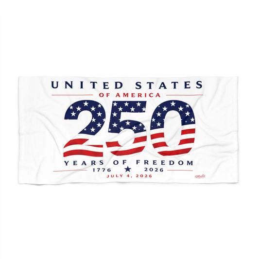 250 Years of Freedom Beach Towel