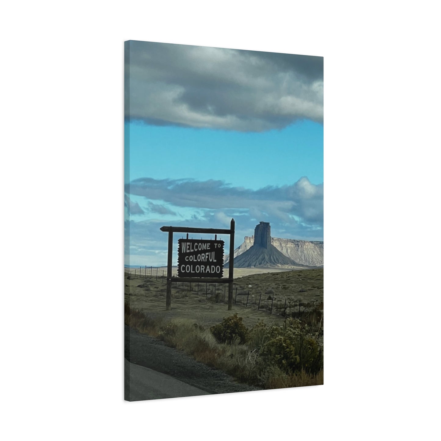 Between Places | Welcome to Colorado |  Canvas