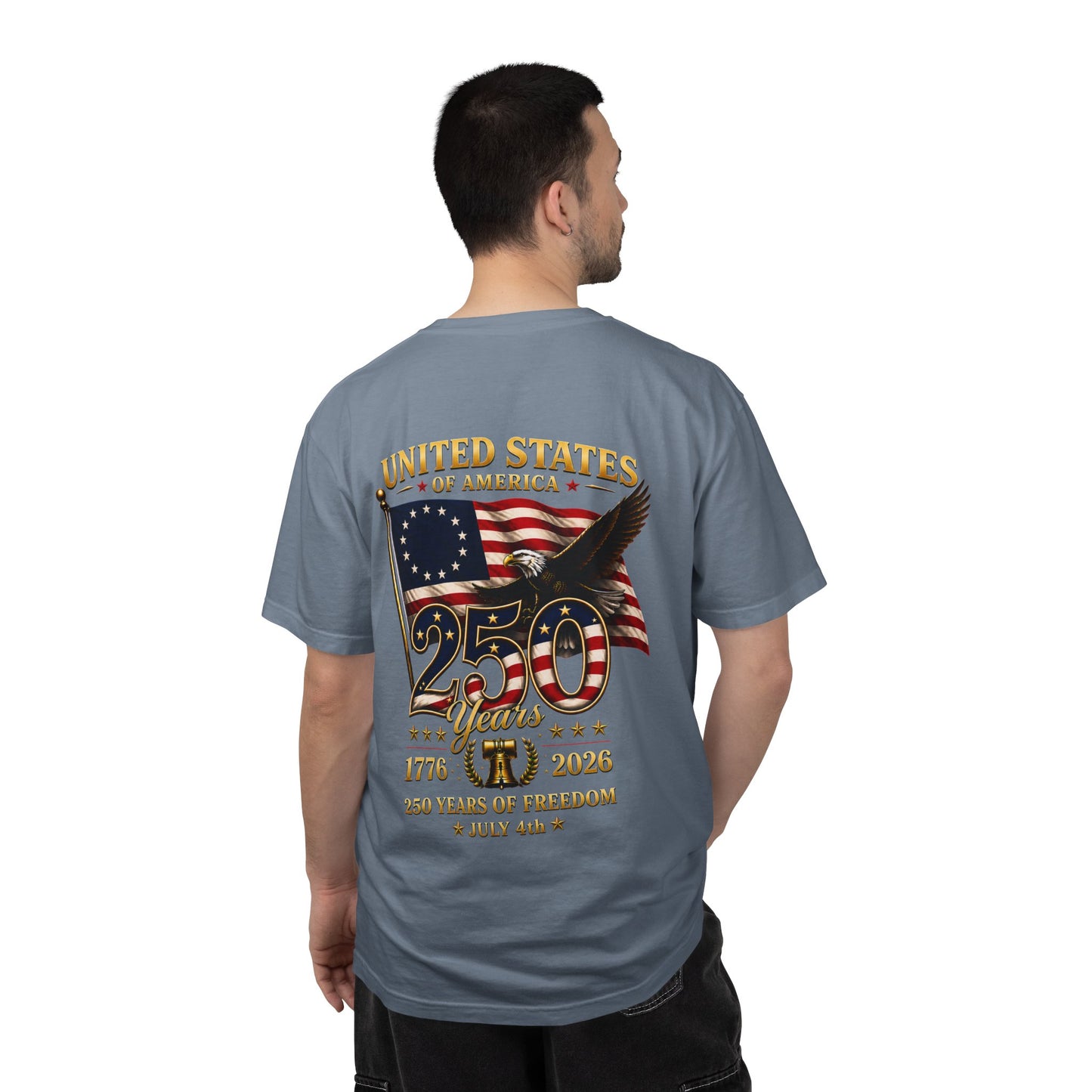 Limited Edition · USA 250th Anniversary T-Shirt by Marlis · Comfort Colors 1717