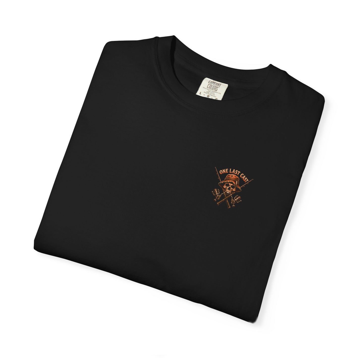 One Last Cast Fishing T-Shirt — Angler Sunset Graphic Tee