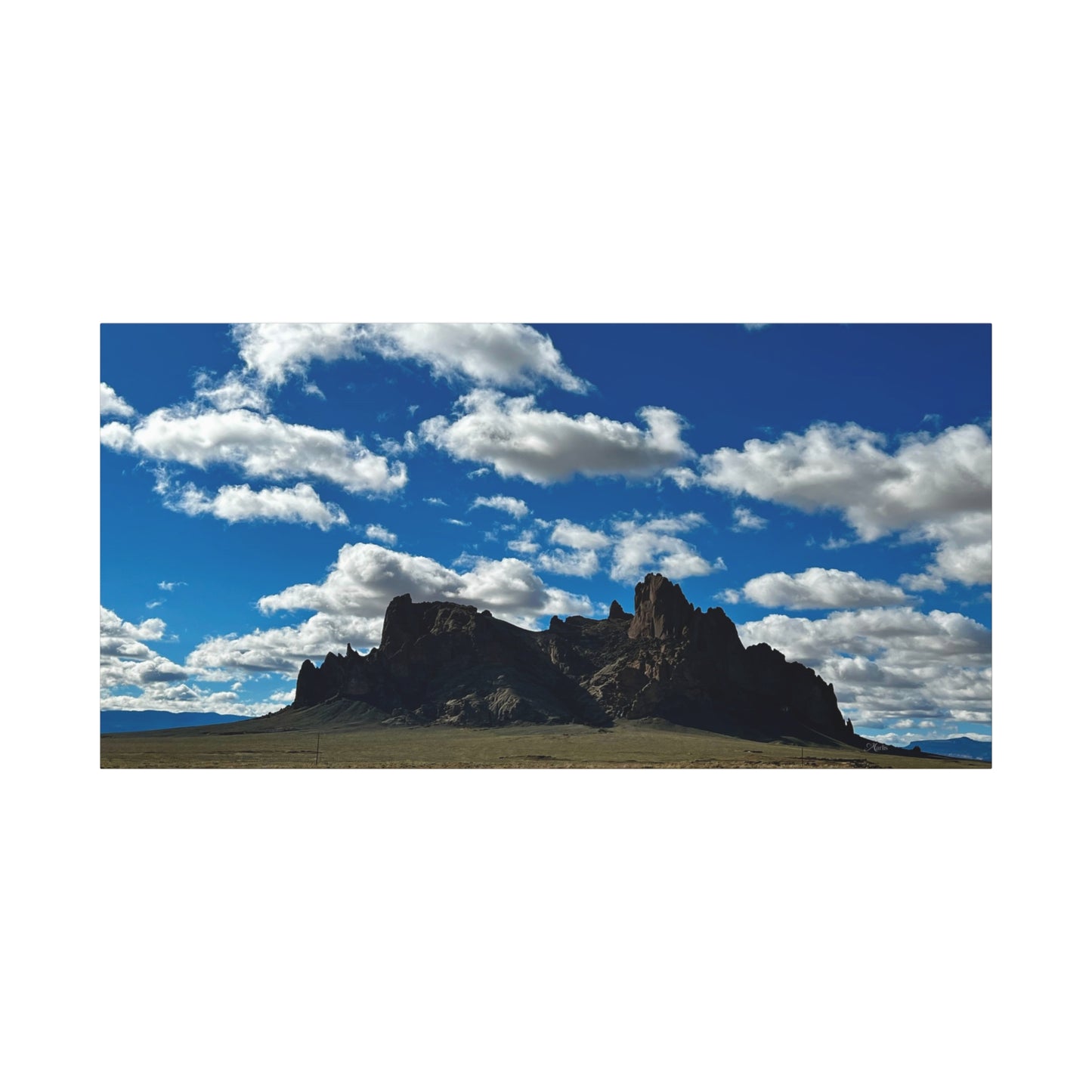 Shiprock Formation New Mexico Canvas Wall Art