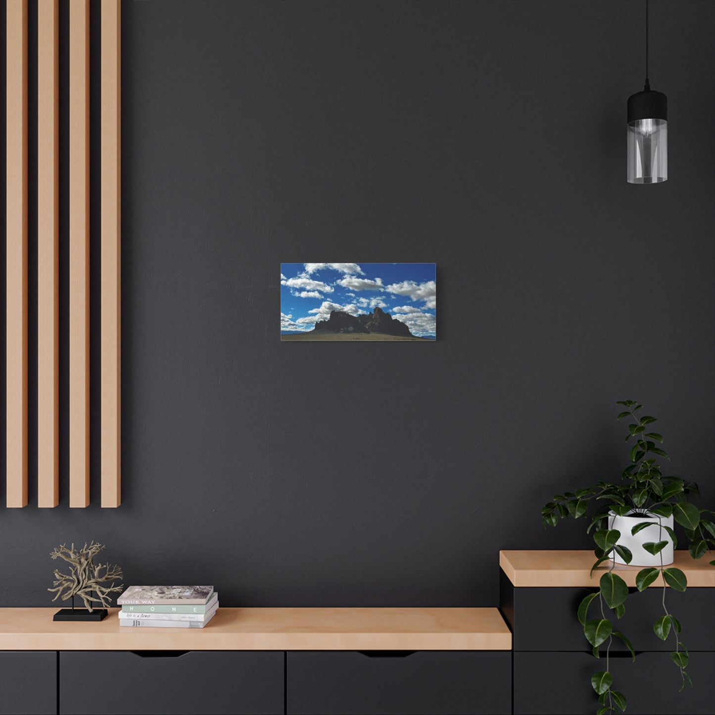 Shiprock Formation New Mexico Canvas Wall Art