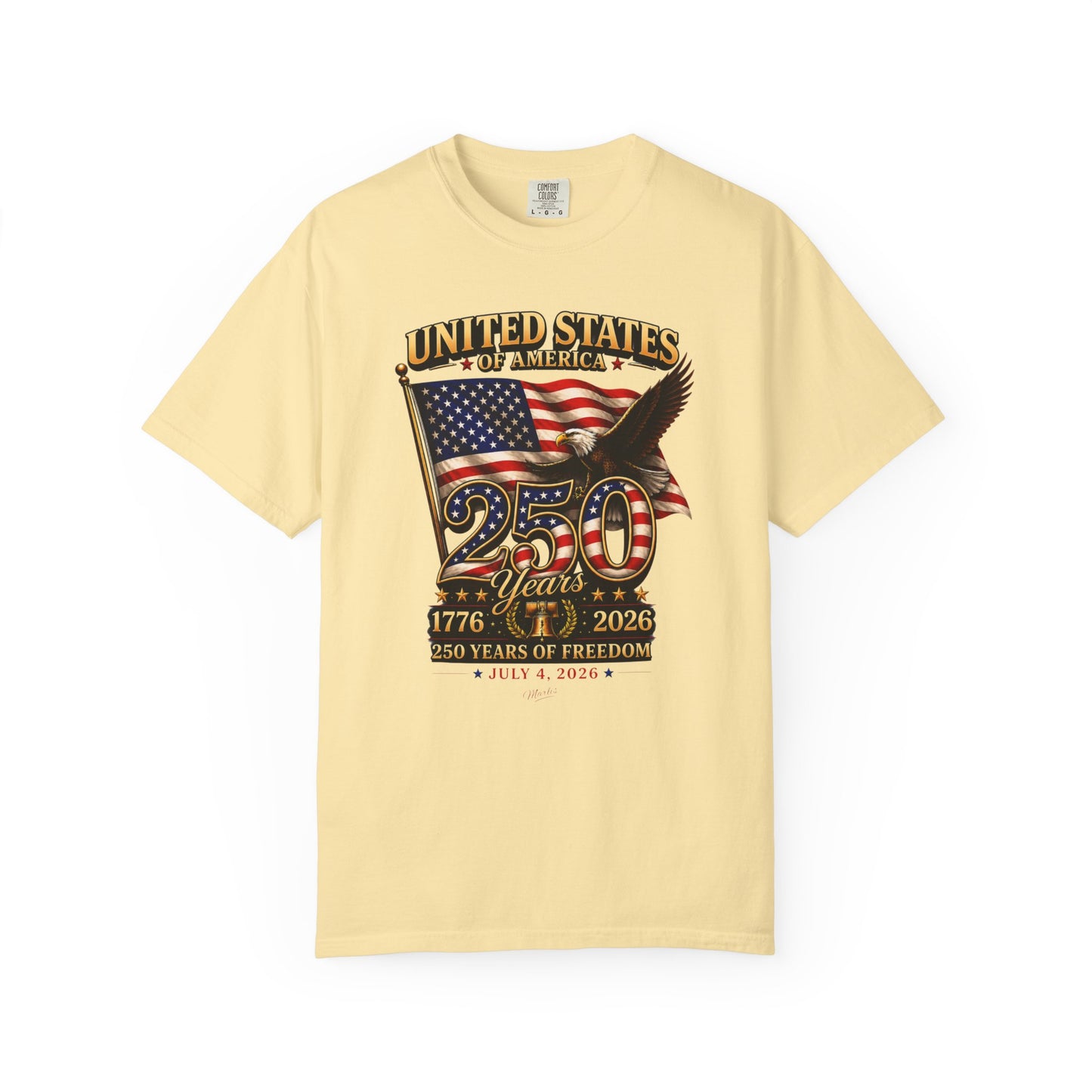 Vintage America 250 Freedom Graphic Tee