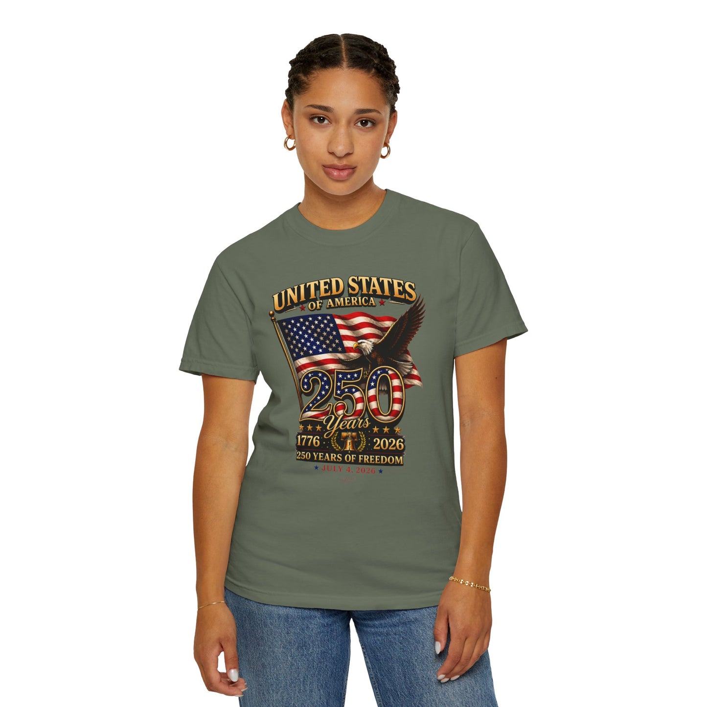 Vintage America 250 Freedom Graphic Tee