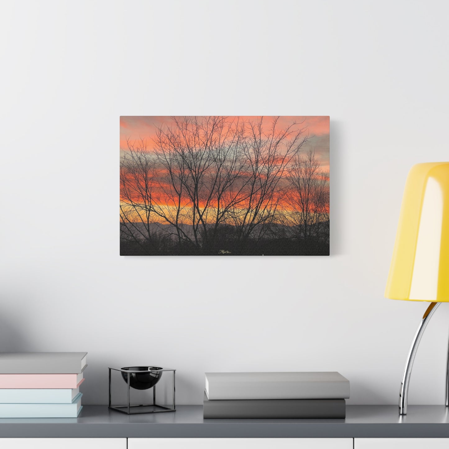 Painted Sunset · Idaho · Fine Art Canvas