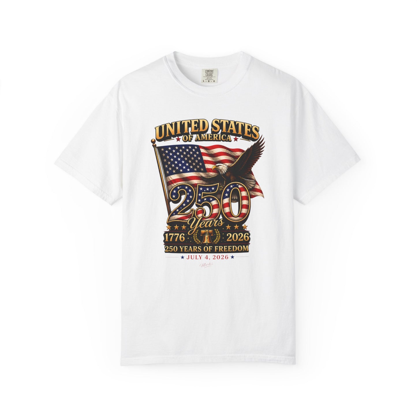 Vintage America 250 Freedom Graphic Tee