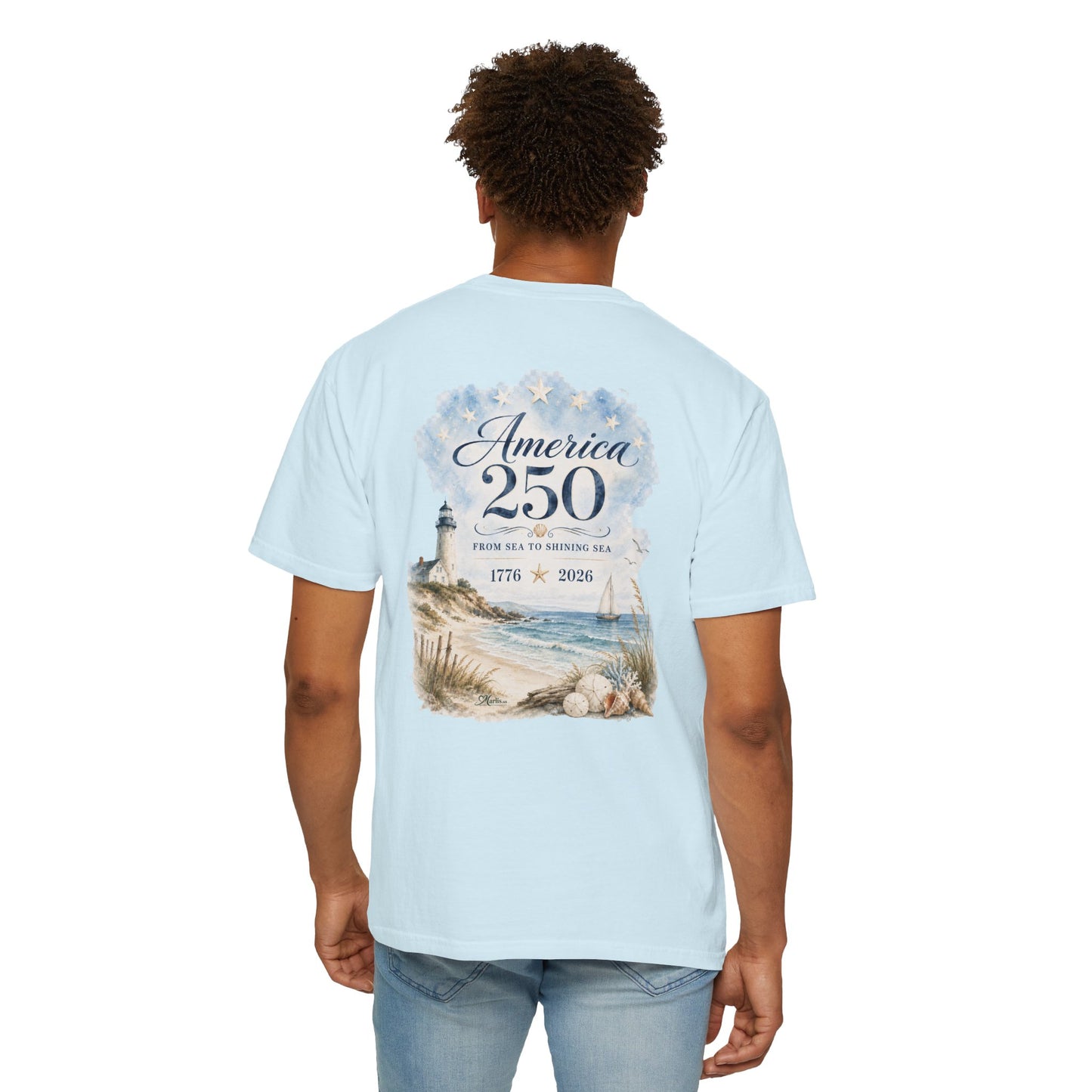 America 250 Lighthouse Coastal Commemorative T-Shirt