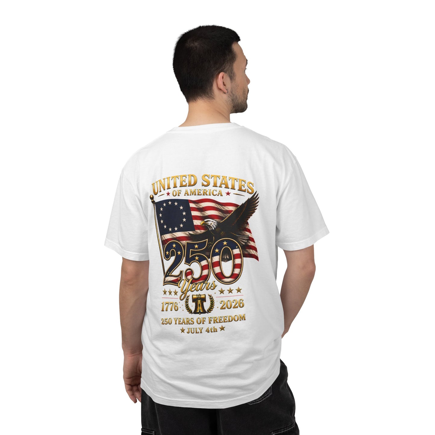 Limited Edition · USA 250th Anniversary T-Shirt by Marlis · Comfort Colors 1717