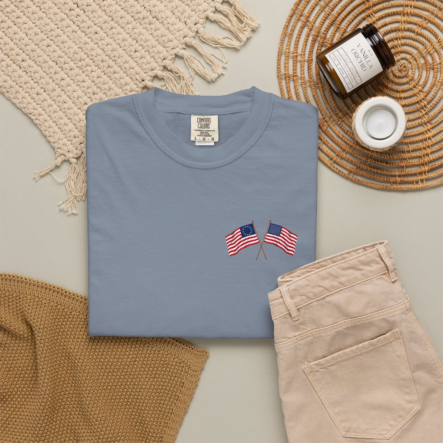 America 250 Sound of Freedom Unisex Garment-Dyed T-shirt