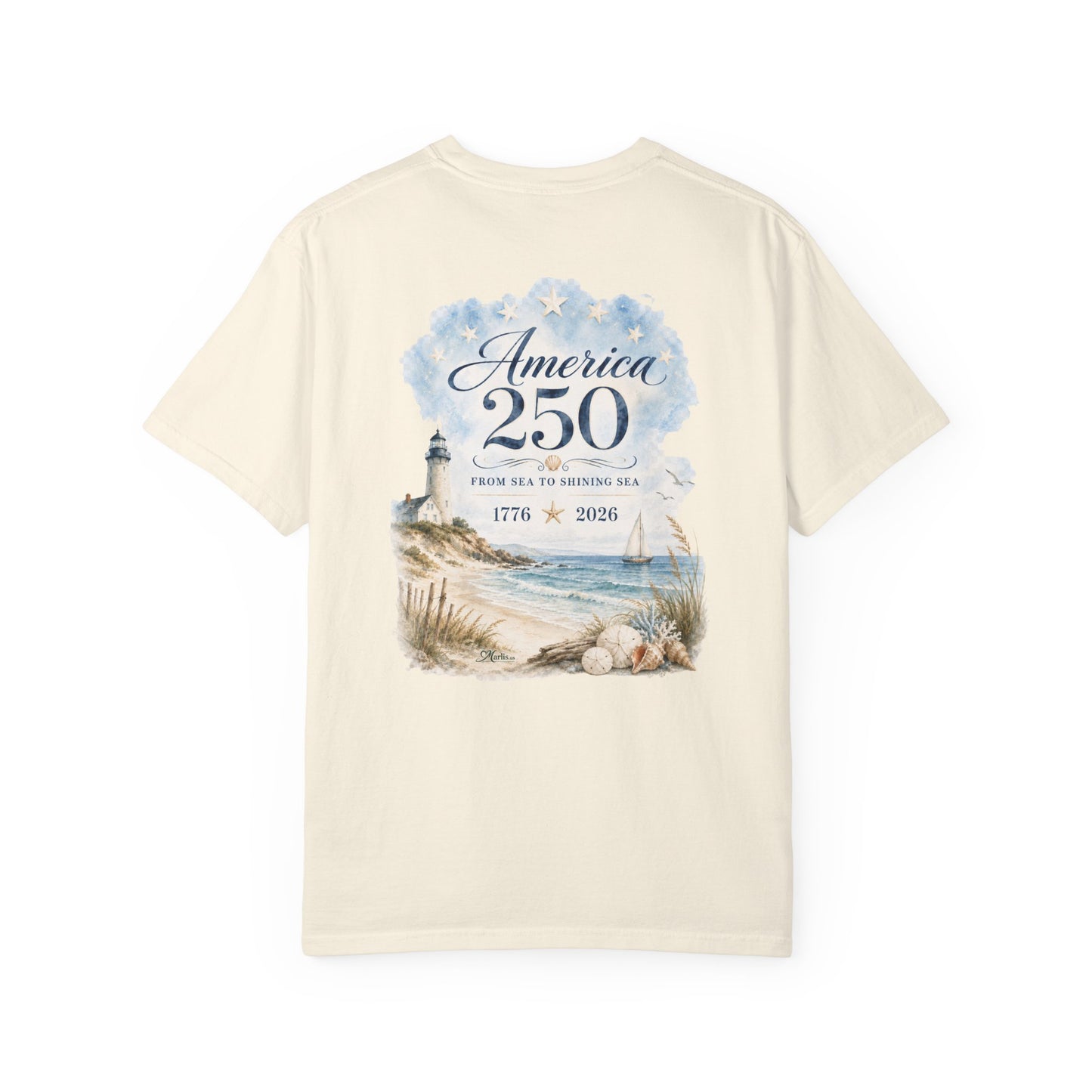 America 250 Lighthouse Coastal Commemorative T-Shirt