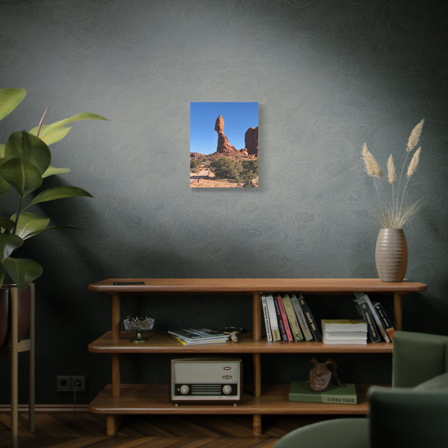 Balanced Rock Arches National Park Canvas Wall Art