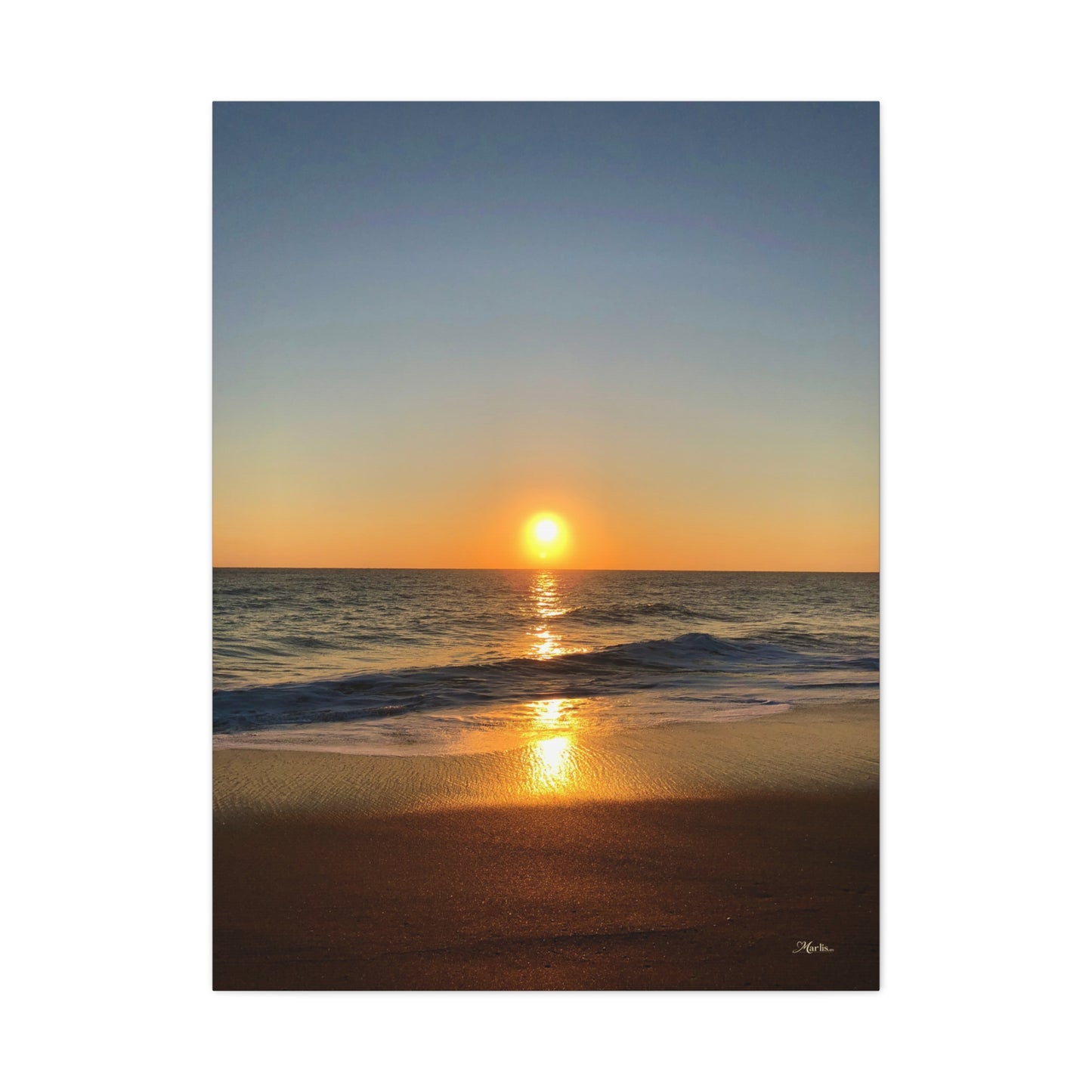 America Sunrise Florida Atlantic Coast Canvas Wall Art