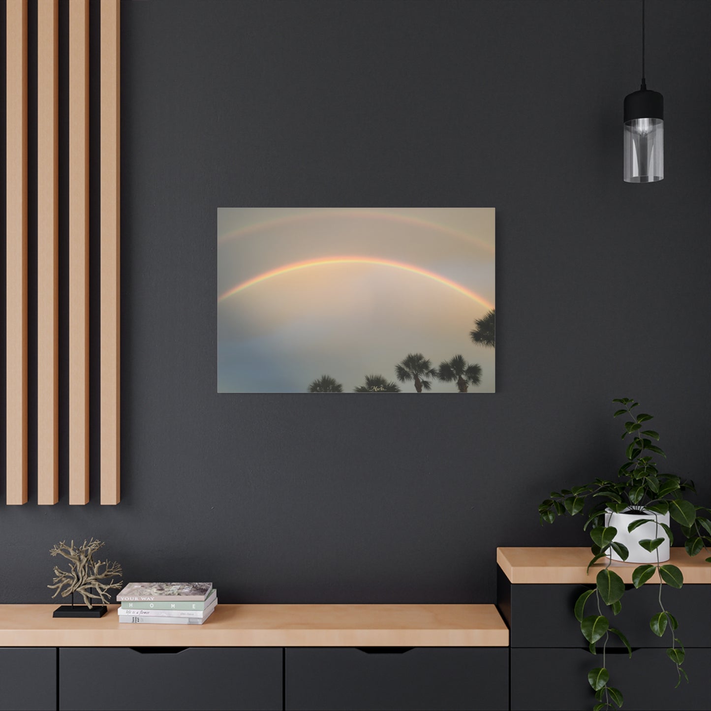 Double Rainbow · Florida · Fine Art Canvas