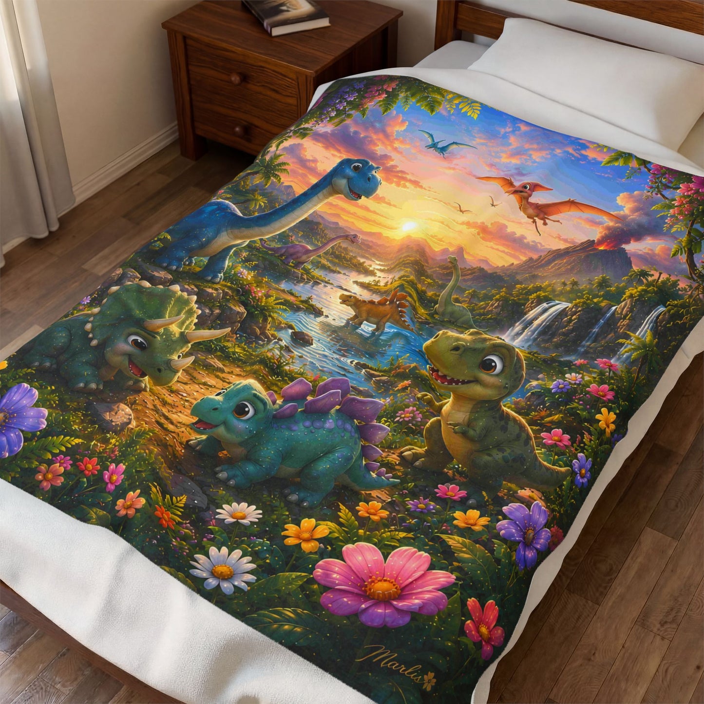 Dinosaur Nest™ — Immersive Seek-and-Find Blanket