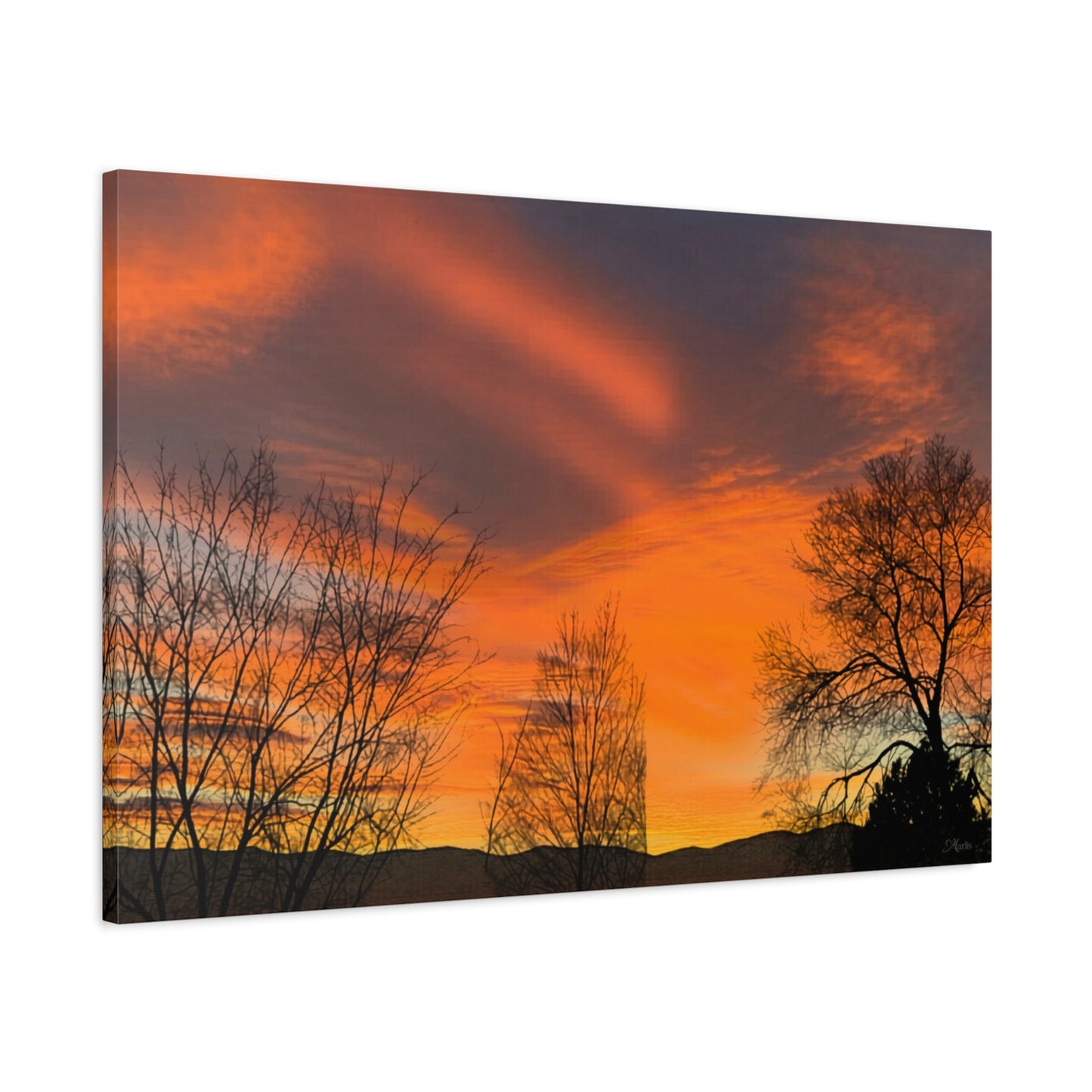 Afterglow Idaho Canvas Wall Art