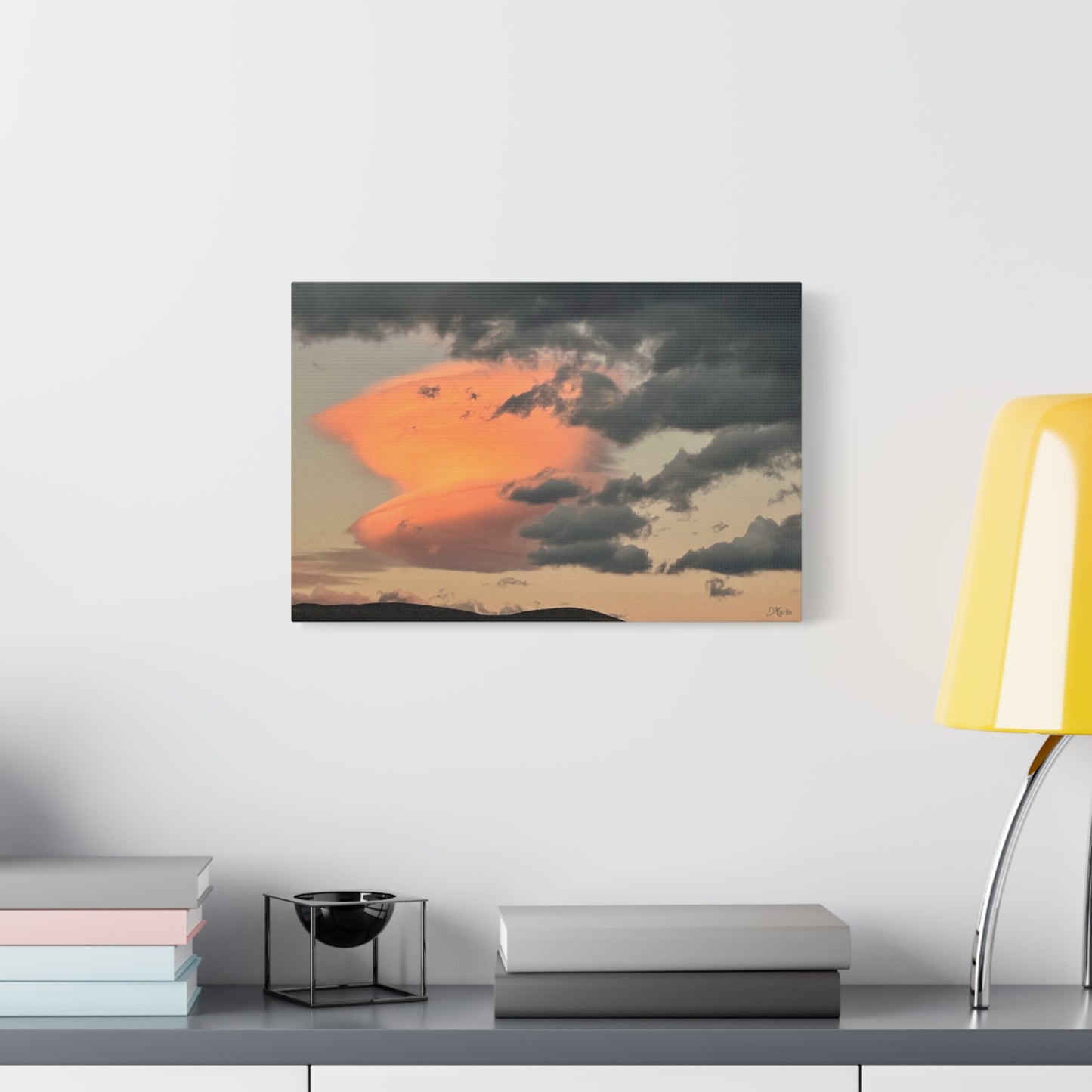 Fire Cloud Idaho Canvas Wall Art