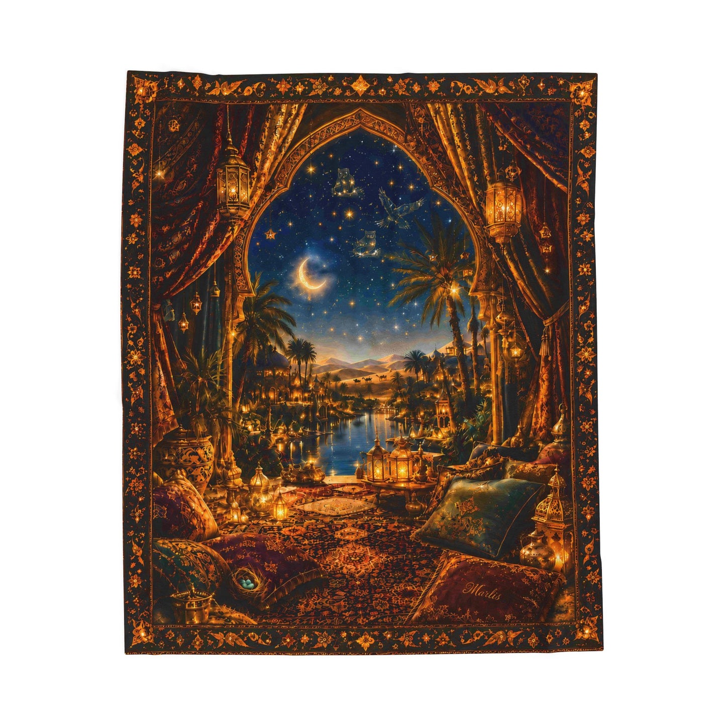 Mystic Nights Nest — Immersive Seek-and-Find Blanket