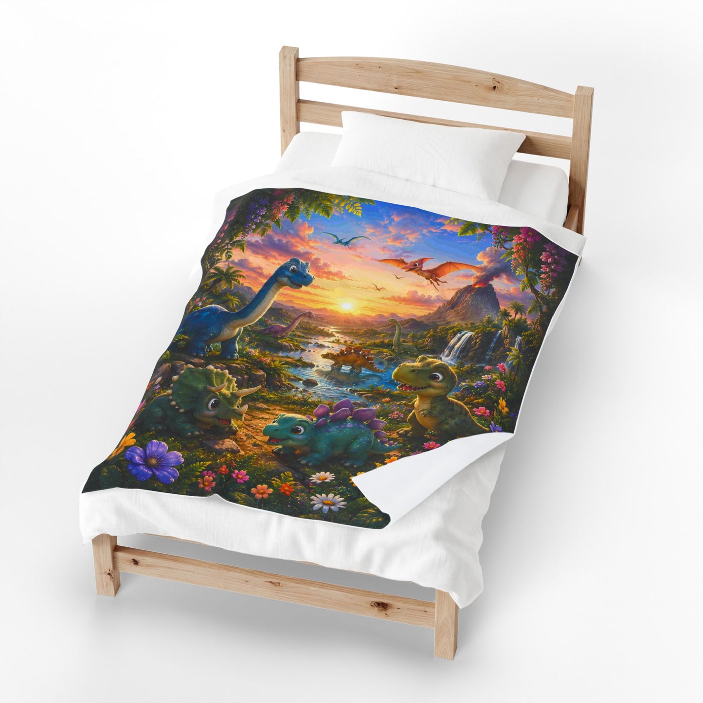 Dinosaur Nest™ — Immersive Seek-and-Find Blanket