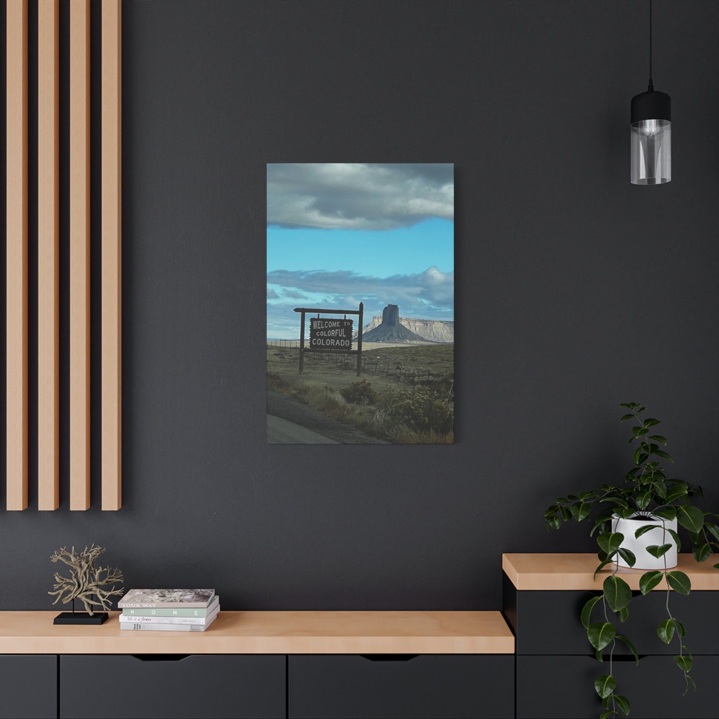 Between Places | Welcome to Colorado |  Canvas