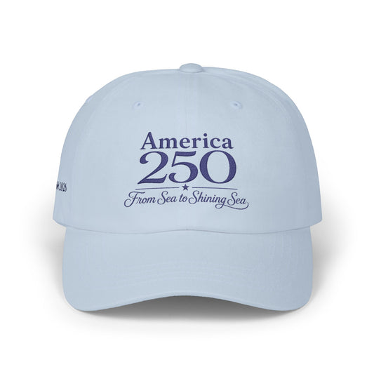 America 250  Embroidered – 'From Sea to Shining Sea' Patriotic Classic Hat