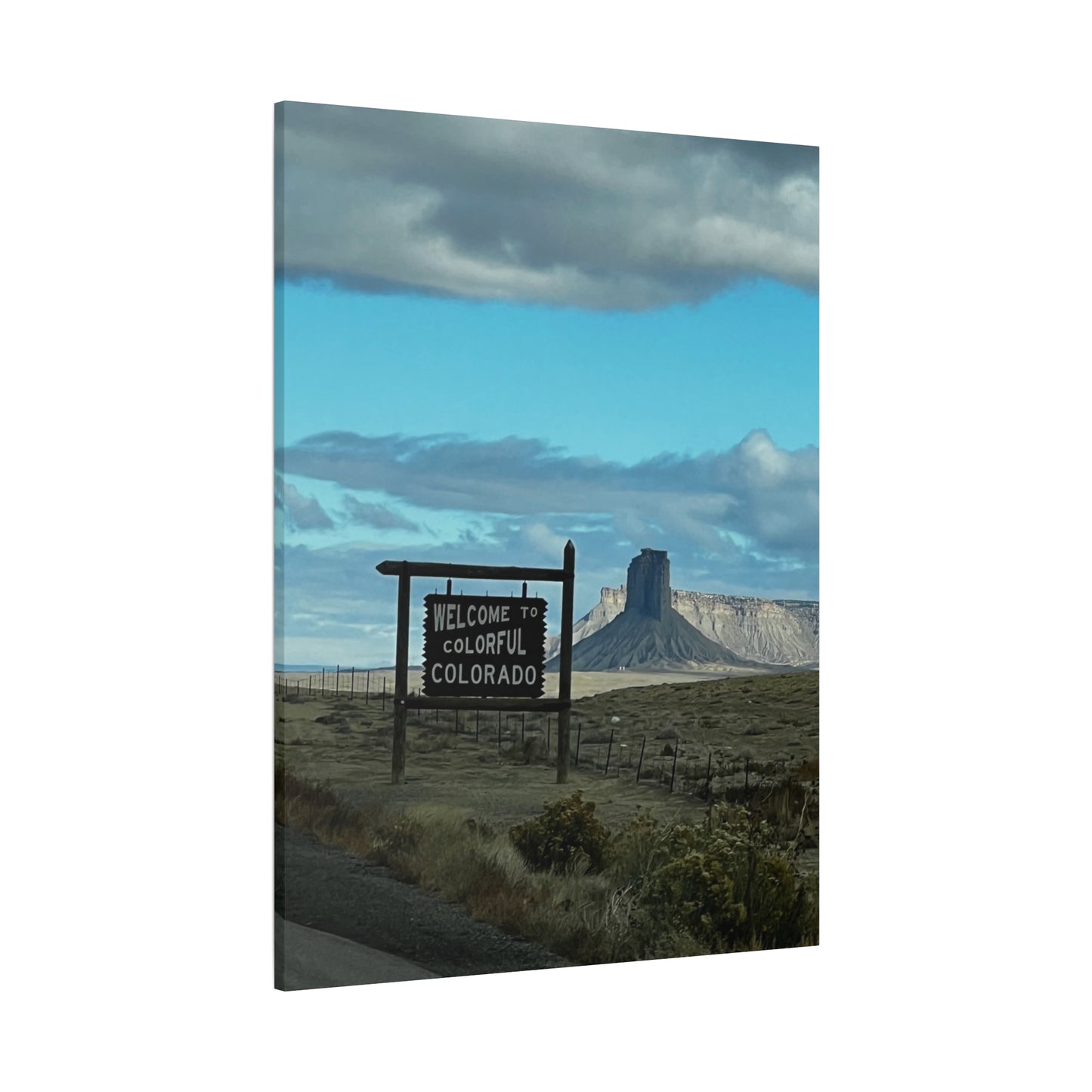 Between Places | Welcome to Colorado |  Canvas