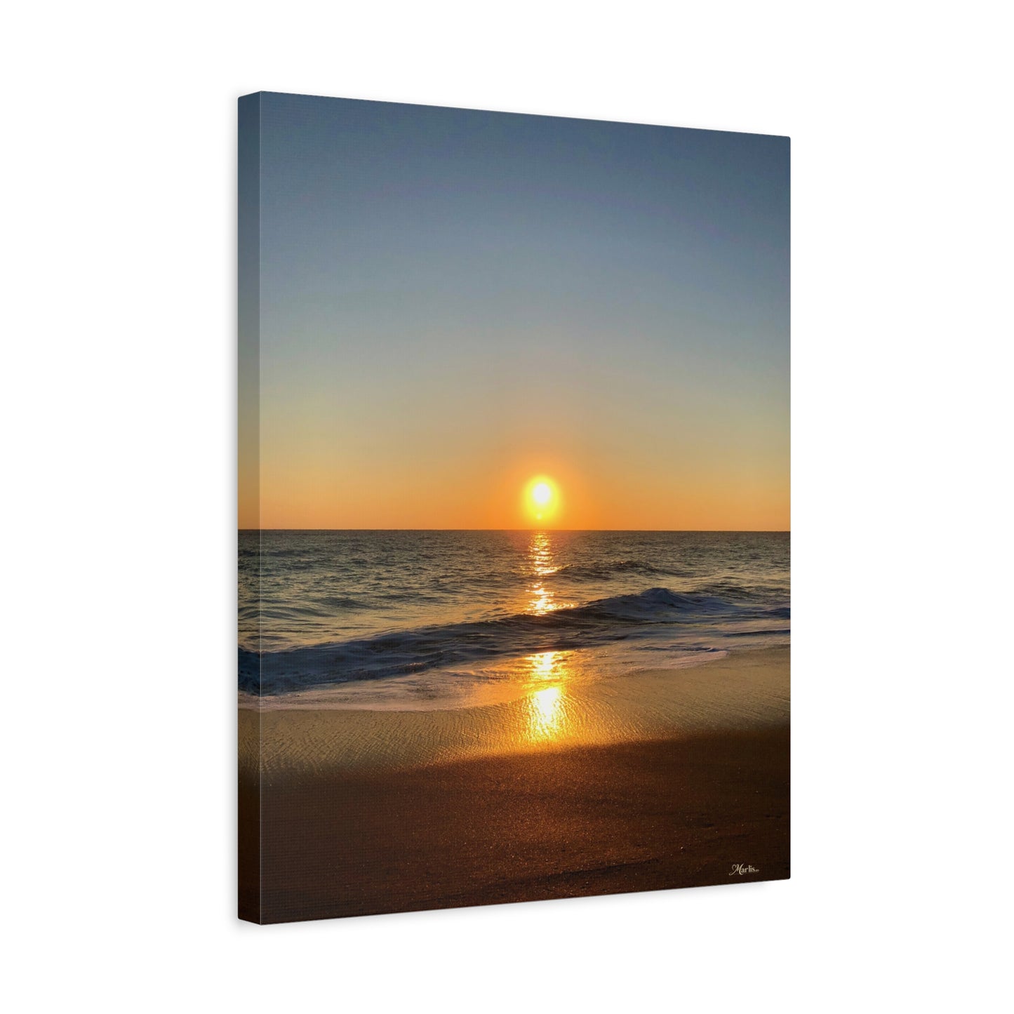 America Sunrise Florida Atlantic Coast Canvas Wall Art