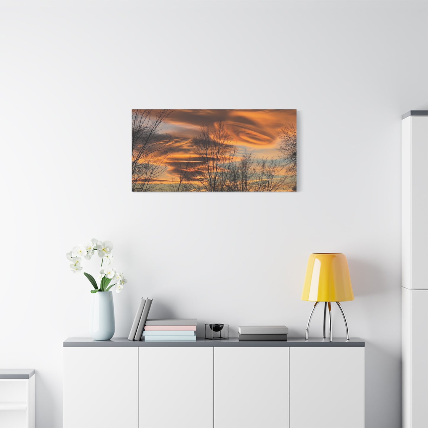 Quiet Inferno Malad City Idaho Canvas Wall Art