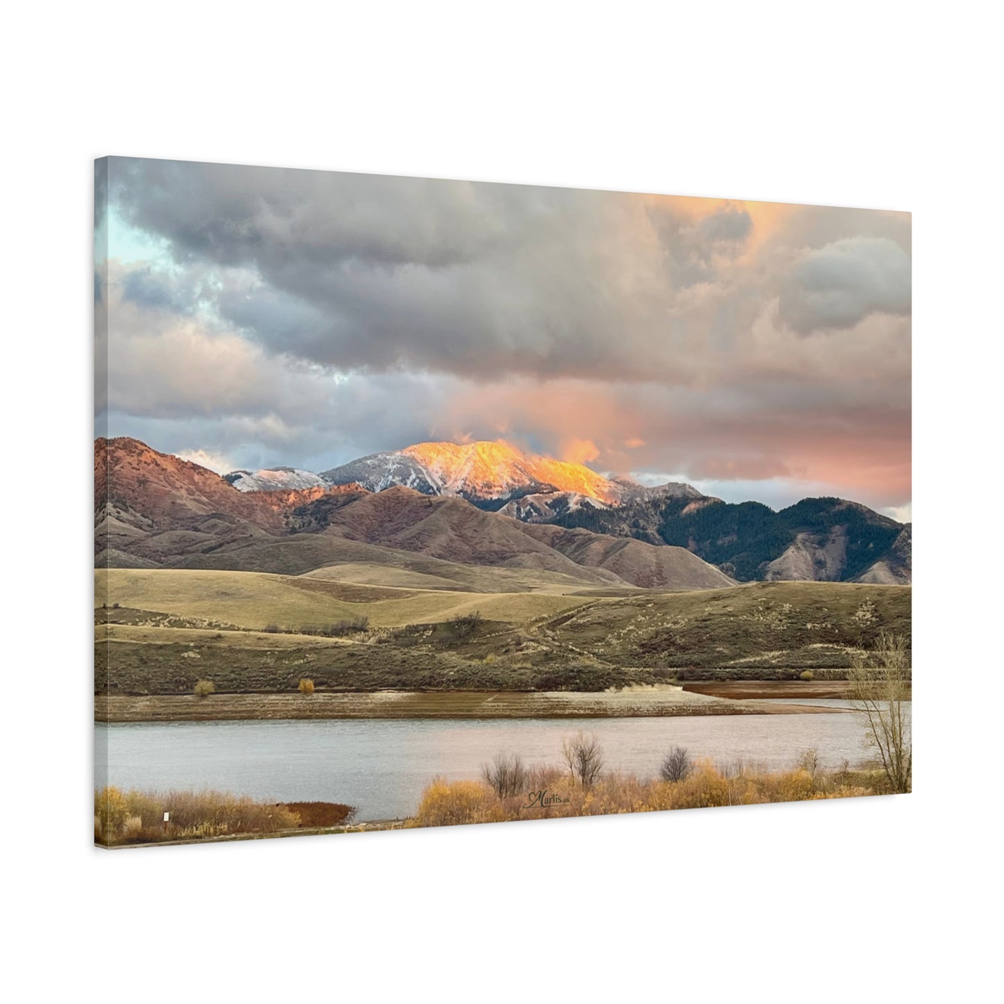 Fire on the Mountain · Idaho · Fine Art Canvas