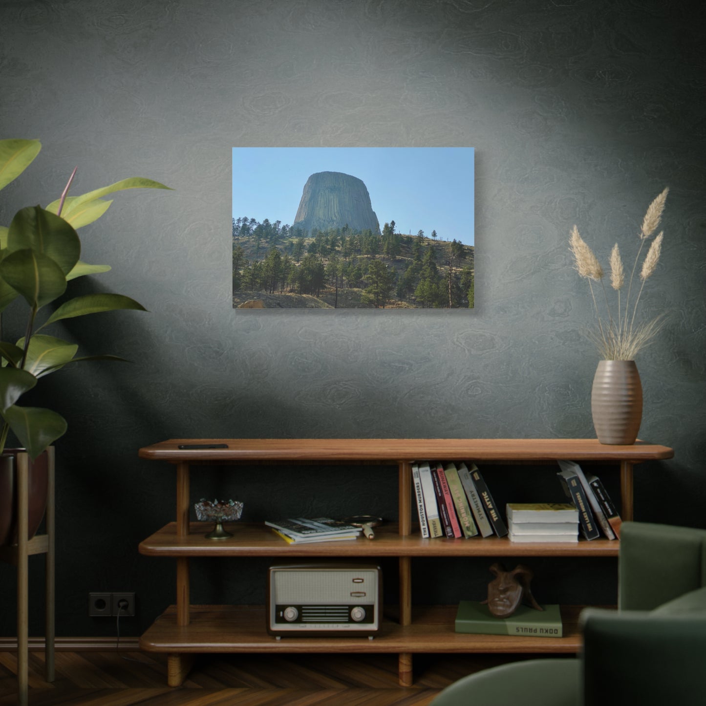 Devils Tower Wyoming Canvas Wall Art