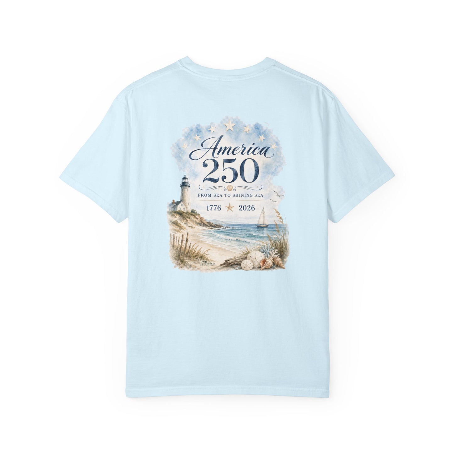 America 250 Lighthouse Coastal Commemorative T-Shirt
