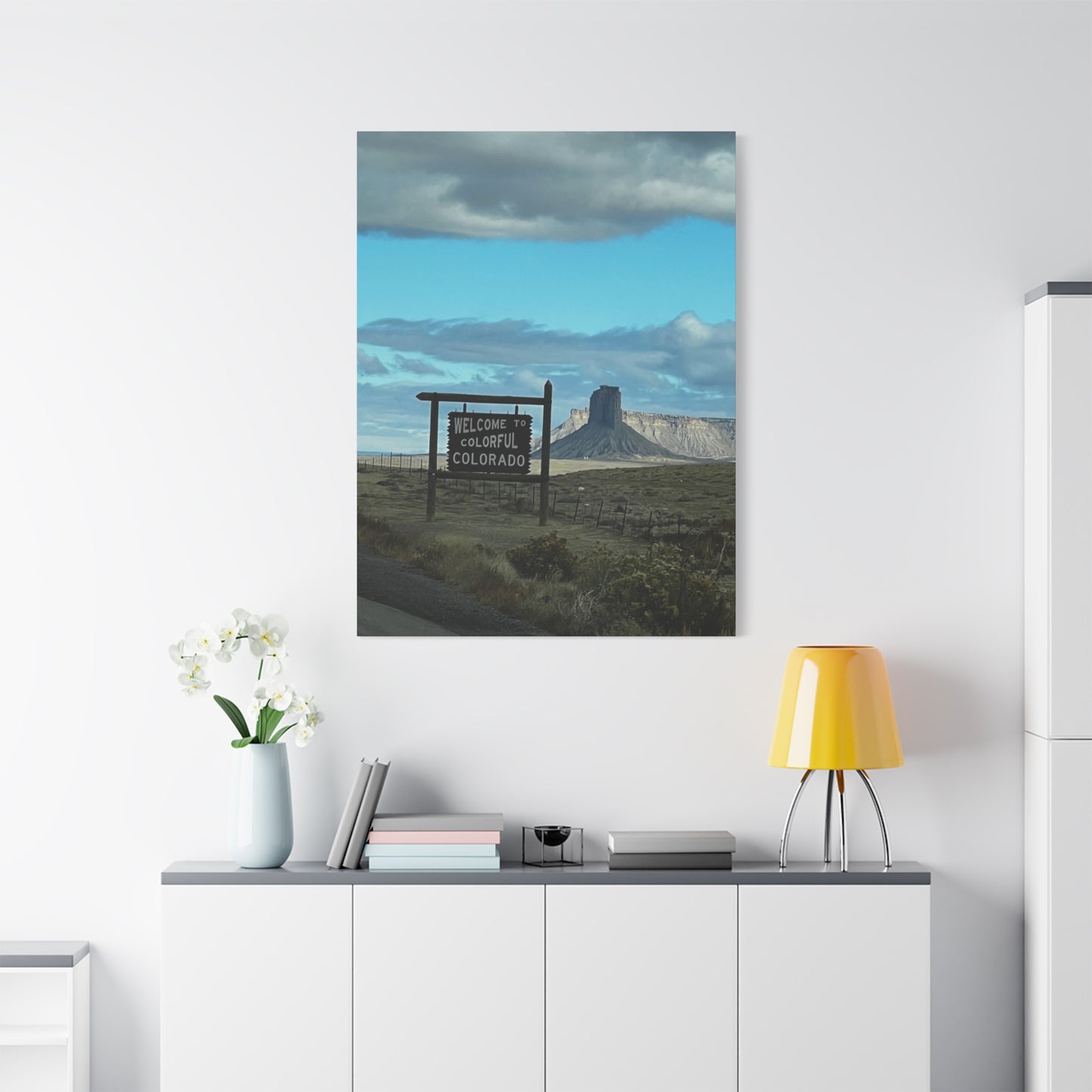 Between Places | Welcome to Colorado |  Canvas