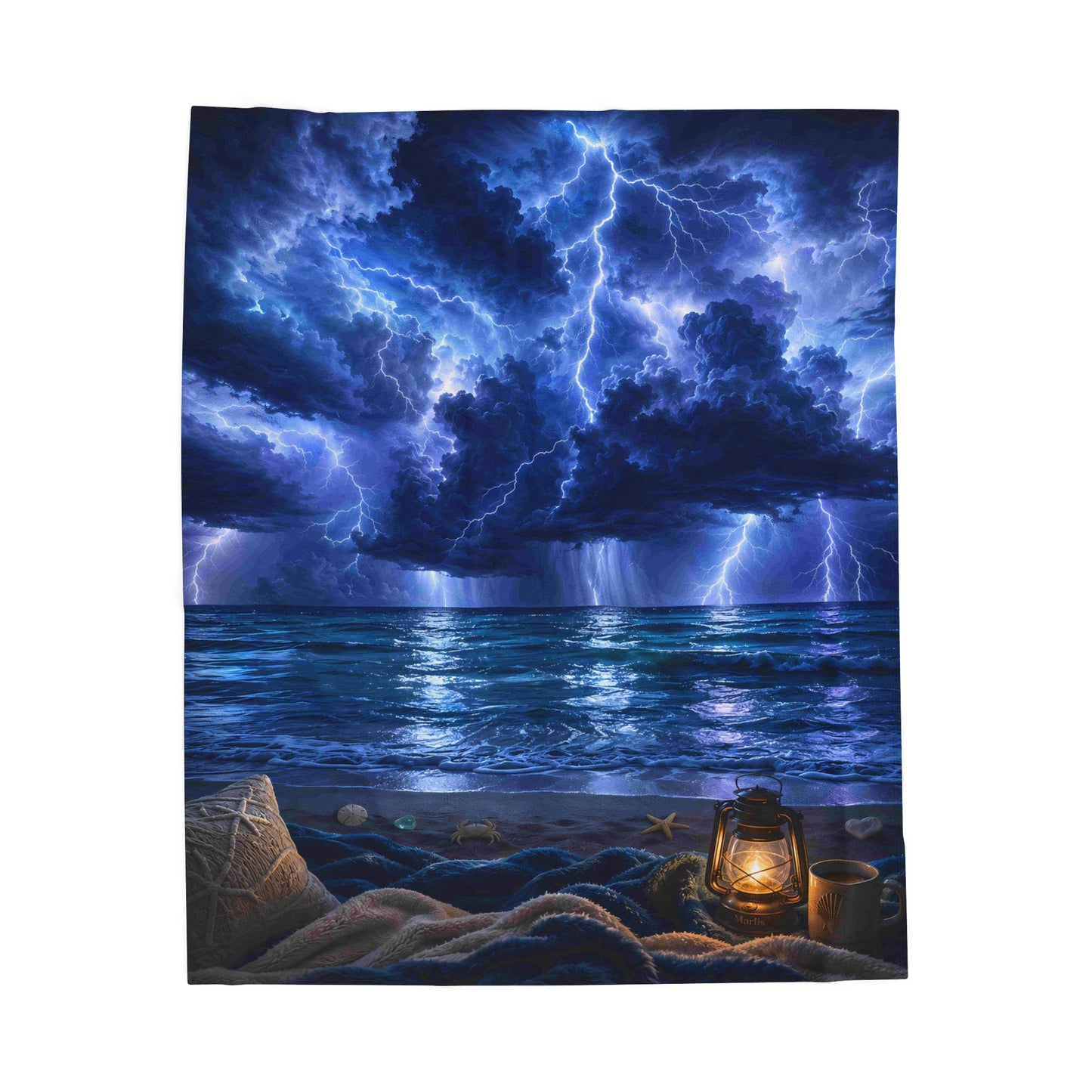 Atlantic Storm Nest™ — Immersive Seek-and-Find Blanket