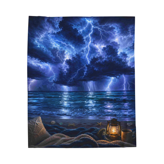 Atlantic Storm Nest™ — Immersive Seek-and-Find Blanket