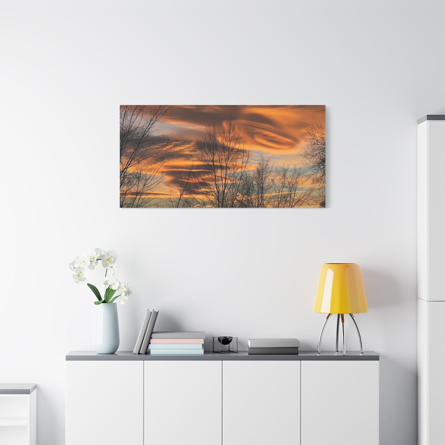 Quiet Inferno Malad City Idaho Canvas Wall Art