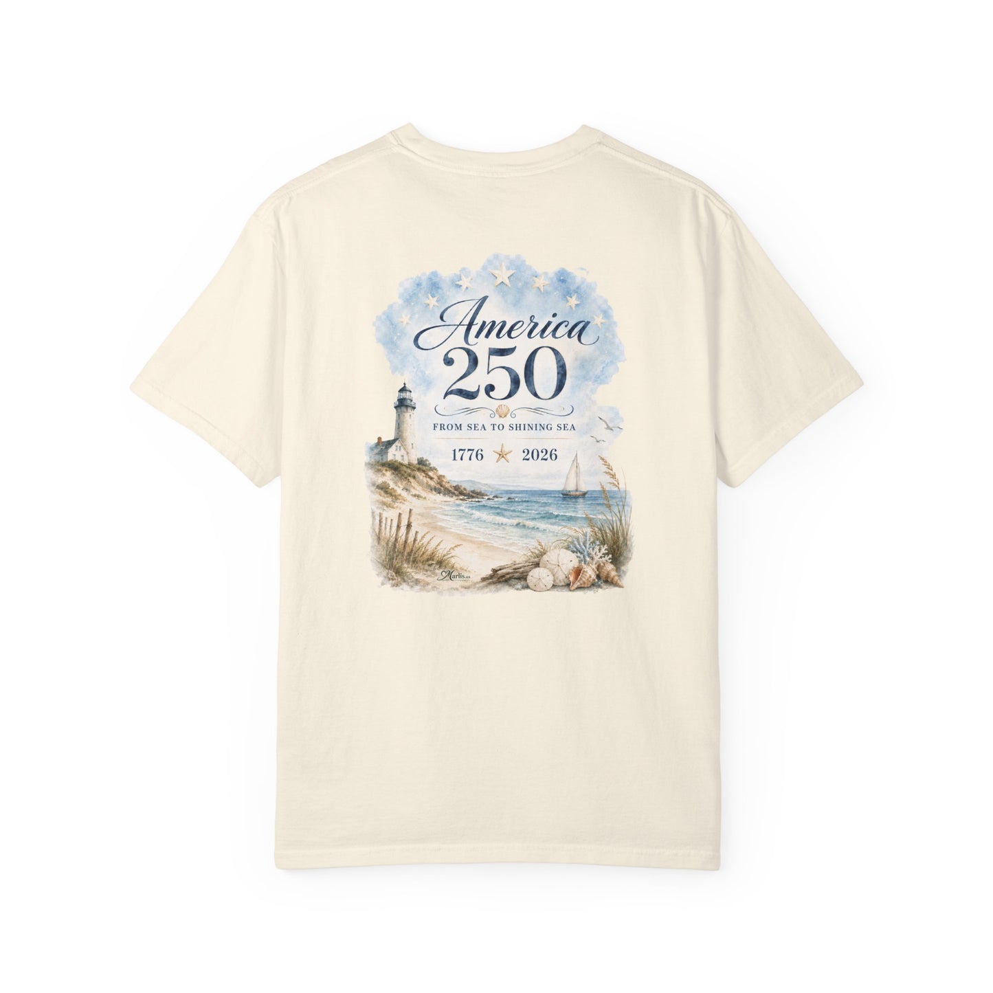 America 250 Lighthouse Coastal Commemorative T-Shirt