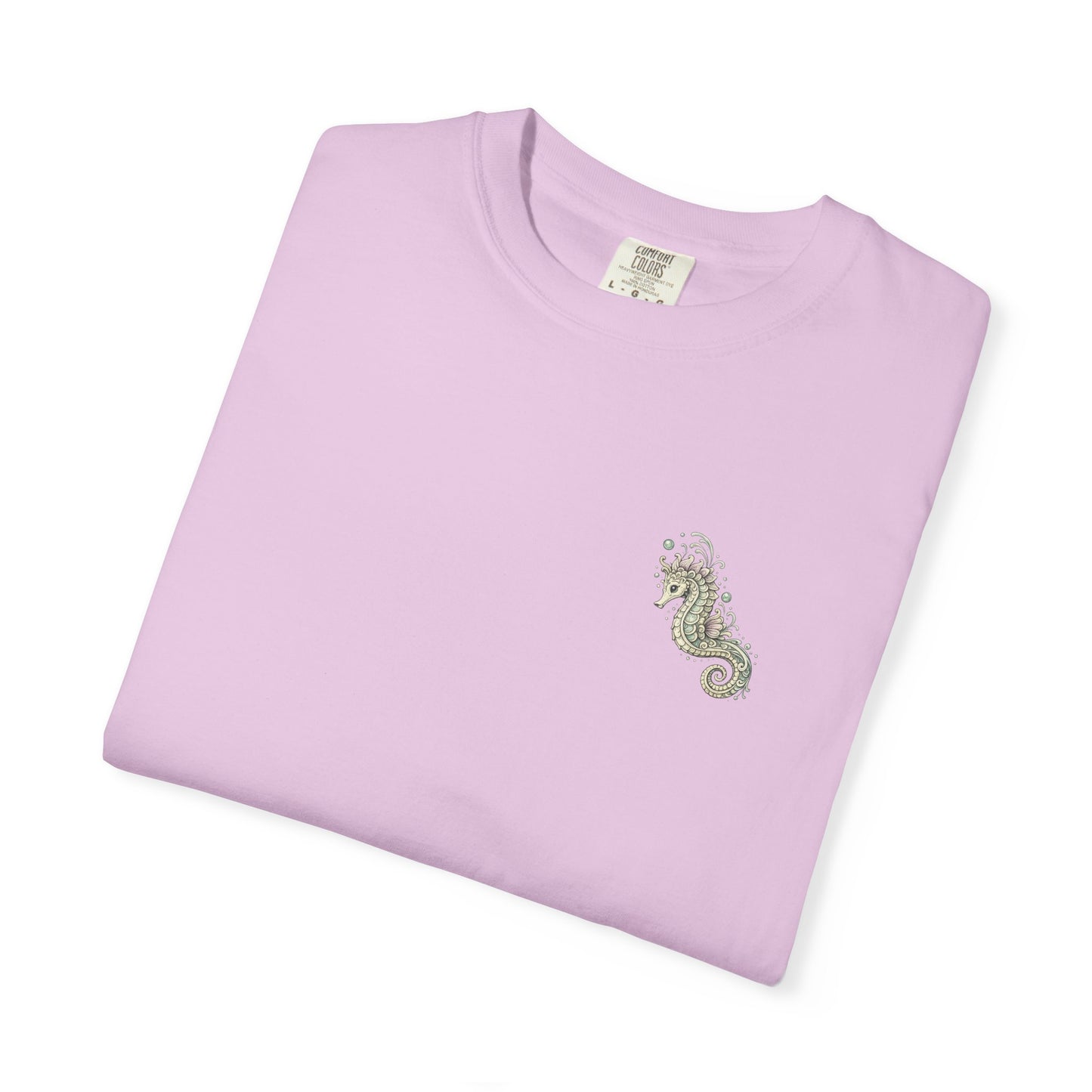 Seahorse Seashell Surf Graphic Tee