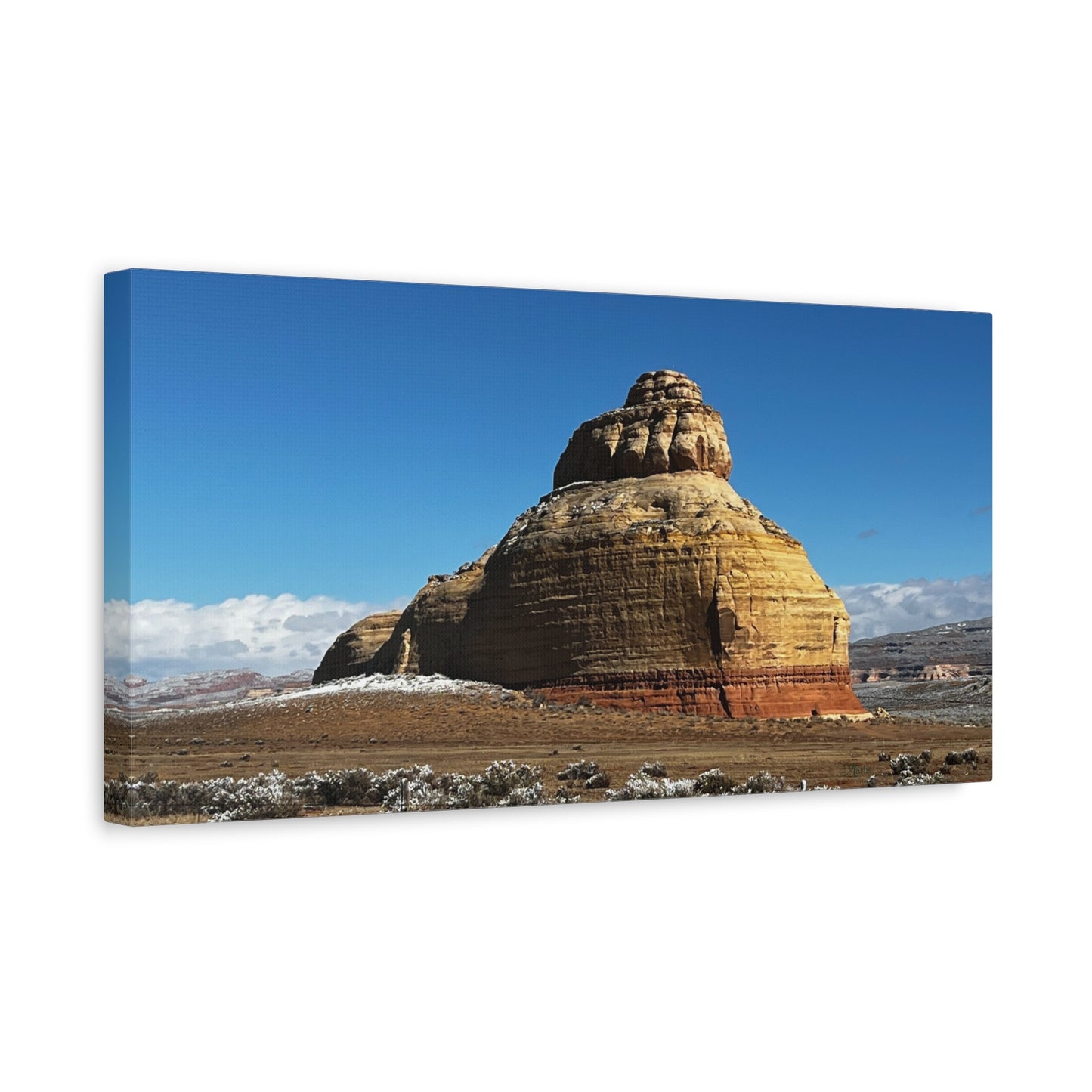 Church Rock Utah Desert Canvas Wall Art