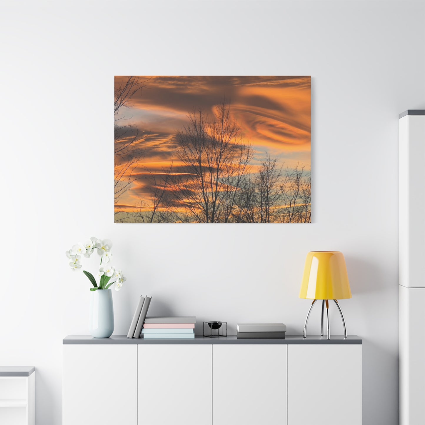 Between Places | Sky on Fire | Canvas